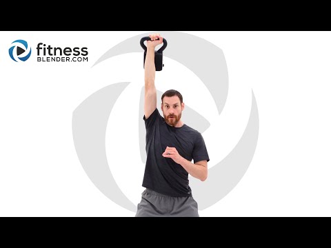 Quick Sweat Kettlebell and Jump Rope Workout - Strength and Cardio Workout