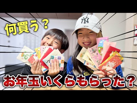 小学生姉弟のお年玉事情！金額公開します💸✨前からずっと欲しかった〇〇を買いに行ってきました！