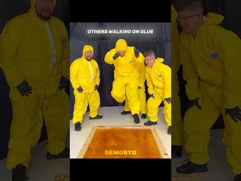 Bro has the craziest walking on glue 💀