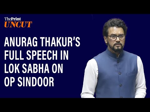 ‘India fought on two &amp; a half fronts. 2 fronts &amp; Rahul occupied Congress.’ BJP MP Anurag Thakur