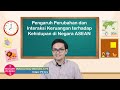Impact of Environmental and Technological Changes in ASEAN