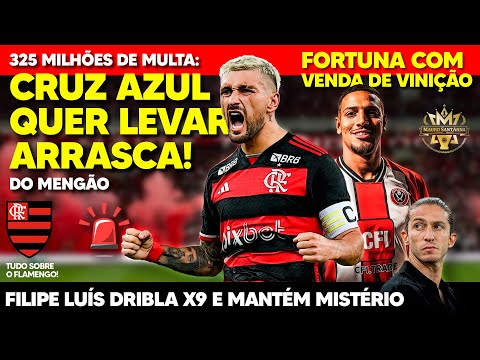 325 MILHÕES DE MULTA: CHEGOU PROPOSTA POR ARRASCAETA! NEGÓCIO FECHADO! FORTUNA NO FLAMENGO COM CRIA