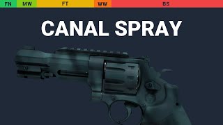 R8 Revolver Canal Spray Wear Preview