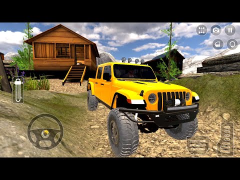 Offroad Driving Jeep Games 3D Mission #1 - Android Gameplay