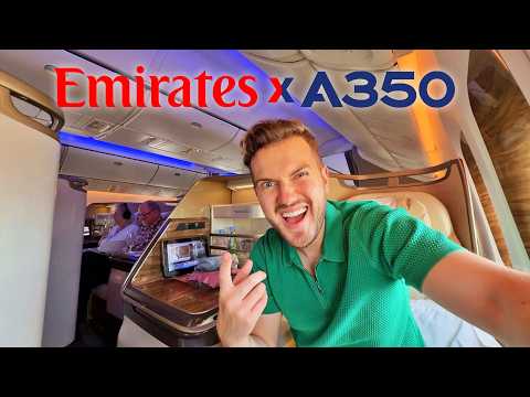 Emirates A350 INAUGURAL Flight