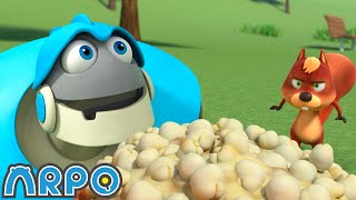 CAUGHT ON CAMERA! 📸🐿️ | ARPO | Educational Kids Videos | Moonbug Kids