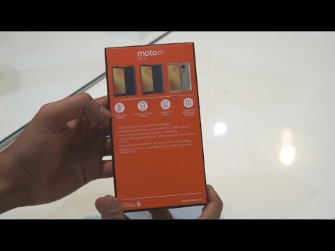 (ENGLISH) Moto E5 Plus India Unboxing, Camera, Features, Price - Hindi