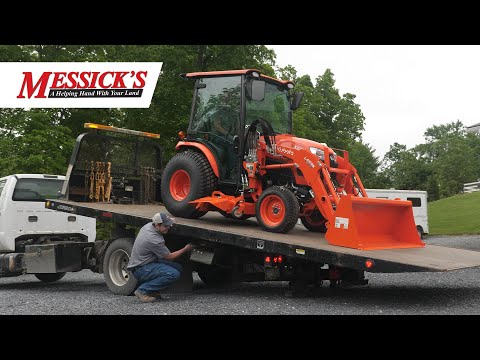 What to Expect at Drop-Off | Kubota LX3310 Delivery and Walk Around Picture