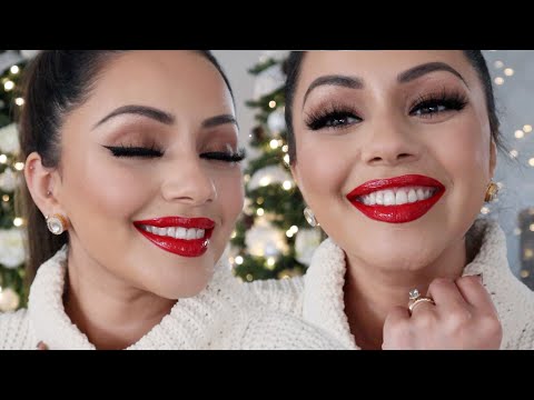 THE ULTIMATE EASY + CLASSIC CHRISTMAS MAKEUP 2019 TUTORIAL | KAUSHAL BEAUTY