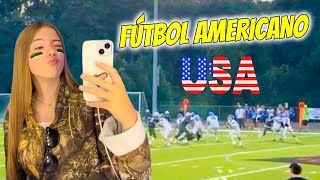 MI PRIMER PARTIDO DE FUTBOL AMERICANO EN USA con mi HOST SISTER 🇺🇸 DANIELA GO