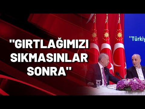 Asgari ücreti yanlış açıklayan Erdoğan: GIRTLAĞIMIZI SIKMASINLAR SONRA?