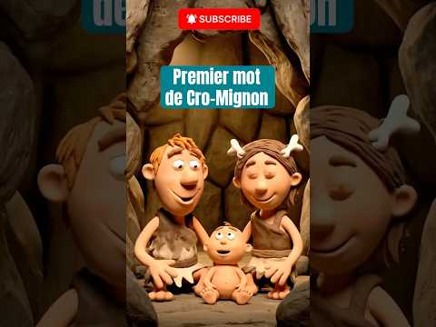 Premier mot de bébé cro-mignon