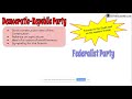 Political Parties in Early America