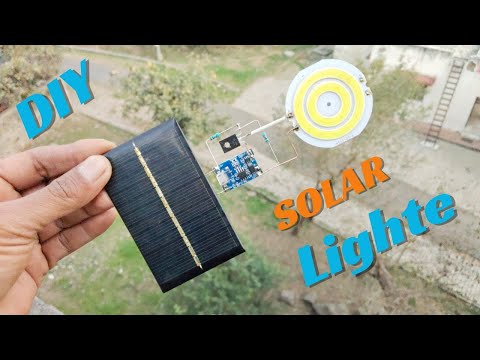 DIY AUTO ON/OFF SOLAR LIGHT