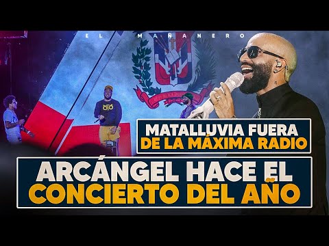 Todo lo ocurrido en el concierto de Arcángel - Matalluvia fuera de la Máxima Radio - El Bochinche