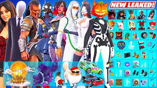 Fortnite ALL New Halloween Part 2 UPDATE Leaked Skins & Cosmetics FULL Showcase (Obsession, Hazbin)
