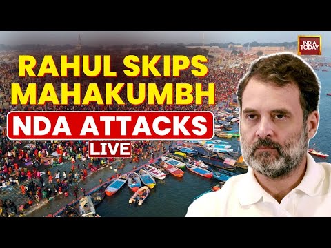 Mahakumbh 2025 News LIVE: Rahul Gandhi Skips Kumbh, NDA Attacks | Rahul Gandhi News | India Today