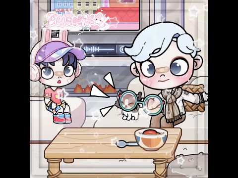 Kacamata beruap #fyp #duoniko #avatarworld #animation