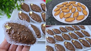حلوة بعجينة تذوب فالفم و حشو مقرمش فيه طعم مميز .. حلوة راقية لذيذة 😋 جدا جدا سهلة و سريعة التحضير