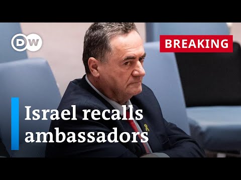 Ireland, Spain and Norway to recognize Palestinian statehood | DW News