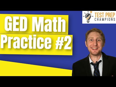 GED Math Practice Questions 2020 Quiz 2