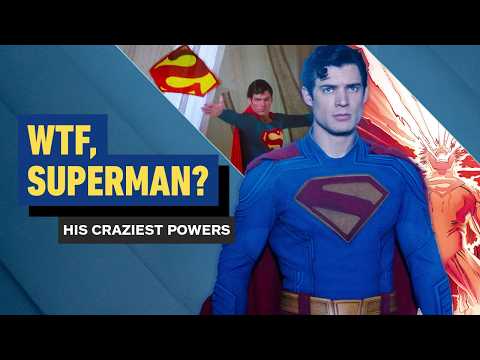 The Utterly Bizarre History of Superman's Powers