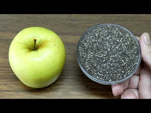 Drink Apples And Chia Seeds This Way To Lose Belly Fat | Chia Seeds Smoothie For Weight Loss