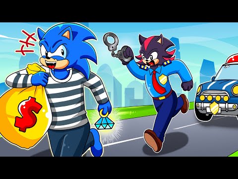 SONIC Escapes Prison With All Money? What Happened?🤑| Funny Story | Sonic The Hedgehog 3 Animation