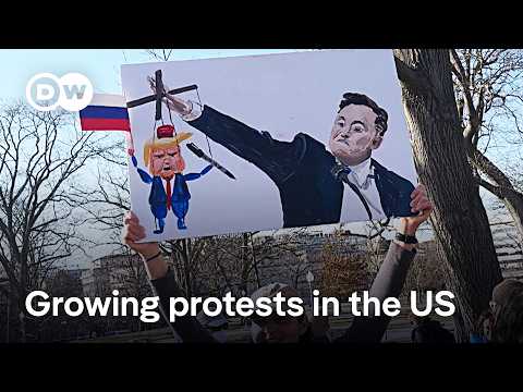 'Trump and Musk are purging the government' Inside the US' growing protests | DW News