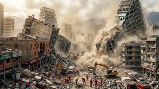 🚨Twin 7.2 and 7.5 Earthquakes Hit Venezuela: Emergency Teams Search Rubble of Collapsed Buildings. 
