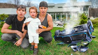 My Baby CRASHED My Bugatti!