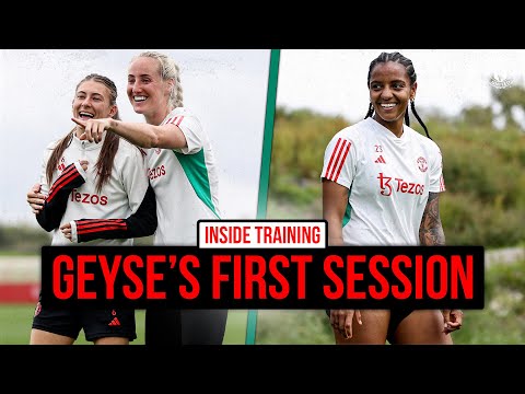 A First Look At Geyse In Training 👀 | INSIDE TRAINING