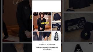 Benny Blanco's $1M Golden Globes Look! #bennyblanco #goldenglobes2026 #fypシ #shorts