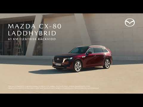 Mazda CX-80 laddhybrid - vår rymligaste SUV