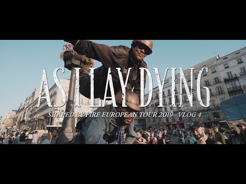 As I Lay Dying - Shaped By Fire European Tour 2019 - Vlog 4