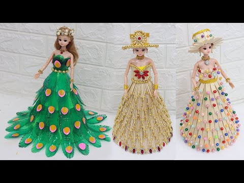 10 Beautiful doll decoration ideas from many different materials,cheap