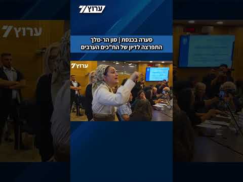סערה בכנסת | סון הר-מלך התפרצה לדיון של הח"כים הערבים: "אתם בושה ובי*"