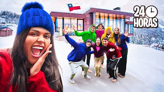 24 HORAS NA MANSÃO DE NEVE!!!