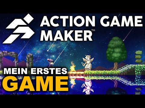 Ich mache mein erstes Spiel mit dem Action Game Maker