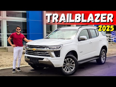 Chevrolet TRAILBLAZER 2025 o SUV 7 lugares para encarar qualquer terreno