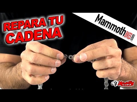 Como cambiar y reparar una cadena de bicicleta