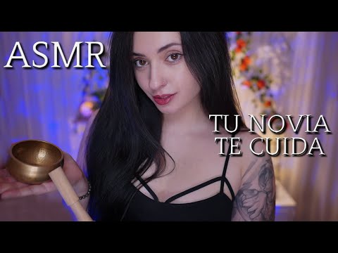 ASMR TU NOVIA TE CUIDA 💖 ASMR en español