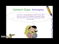 Context Clues for Vocabulary Mastery