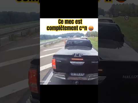 Les mec en pick up il aime trop faire les texas ranger 🤣🤣🤣 #dashcam #truck