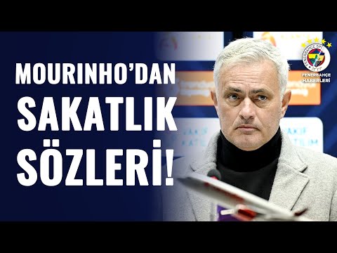 Jose Mourinho: "Futbolda Bazen Bu Dönemler, Sakatlıkların Yaşandığı Dönemler Olabiliyor"