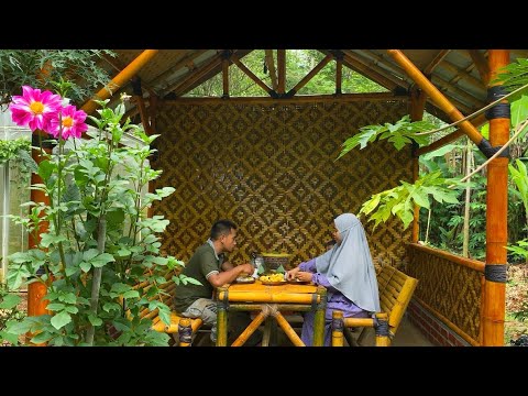 Jantung pisang dimasak apa aja enak | bikin daging tiruan | Hidup di Desa