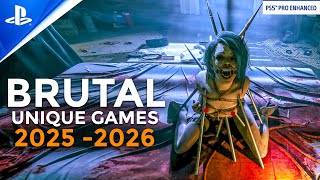 TOP 10 BEST NEW BRUTAL & UNIQUE HORROR Games with ULTRA REALISTIC GRAPHICS Coming 2026