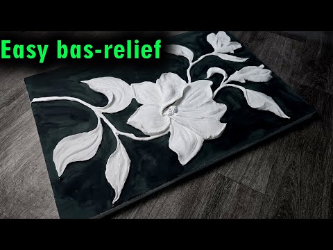 An easy and quick way to make a bas-relief