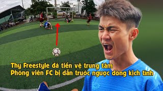THY FREESTYLE đá giải tứ hùng ở CHÂU ĐỨC BRVT ghi bàn gỡ hòa PHÓNG VIÊN FC thắng trên loạt pen
