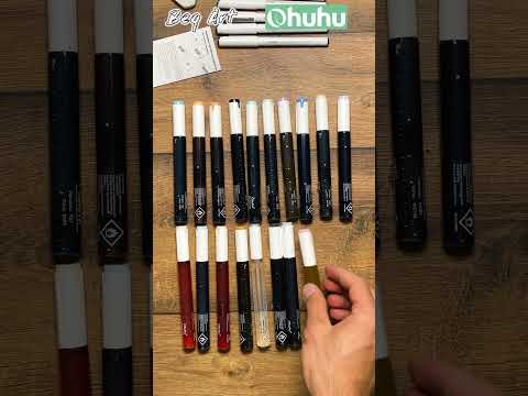 [ASMR] Unboxing NEW OHUHU Marker Ink REFILLS 😱🖍️ft. Ohuhu Refills #ohuhu #ohuhurefills #satisfying